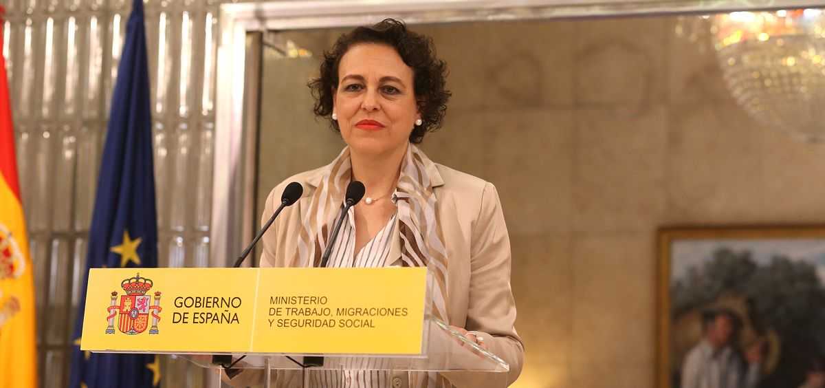 Magdalena Valerio, ministra de Trabajo, Migraciones y Seguridad Social