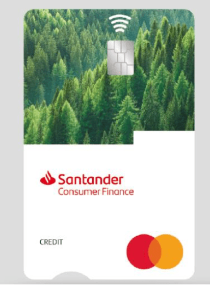 Santander Consumer lanza una nueva tarjeta de crédito ecológica: La Tarjeta ECO